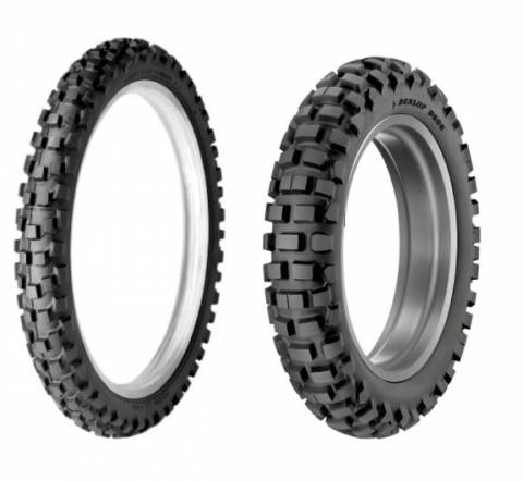 DUNLOP D606 TIRE COMBO - 90/90-21 - 120/90-18